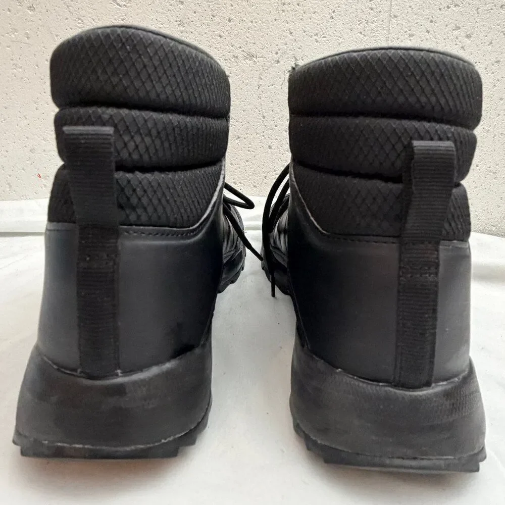 ADIDAS Terrex Climawarm All Black Outdoor Hiking Boots Mens 8